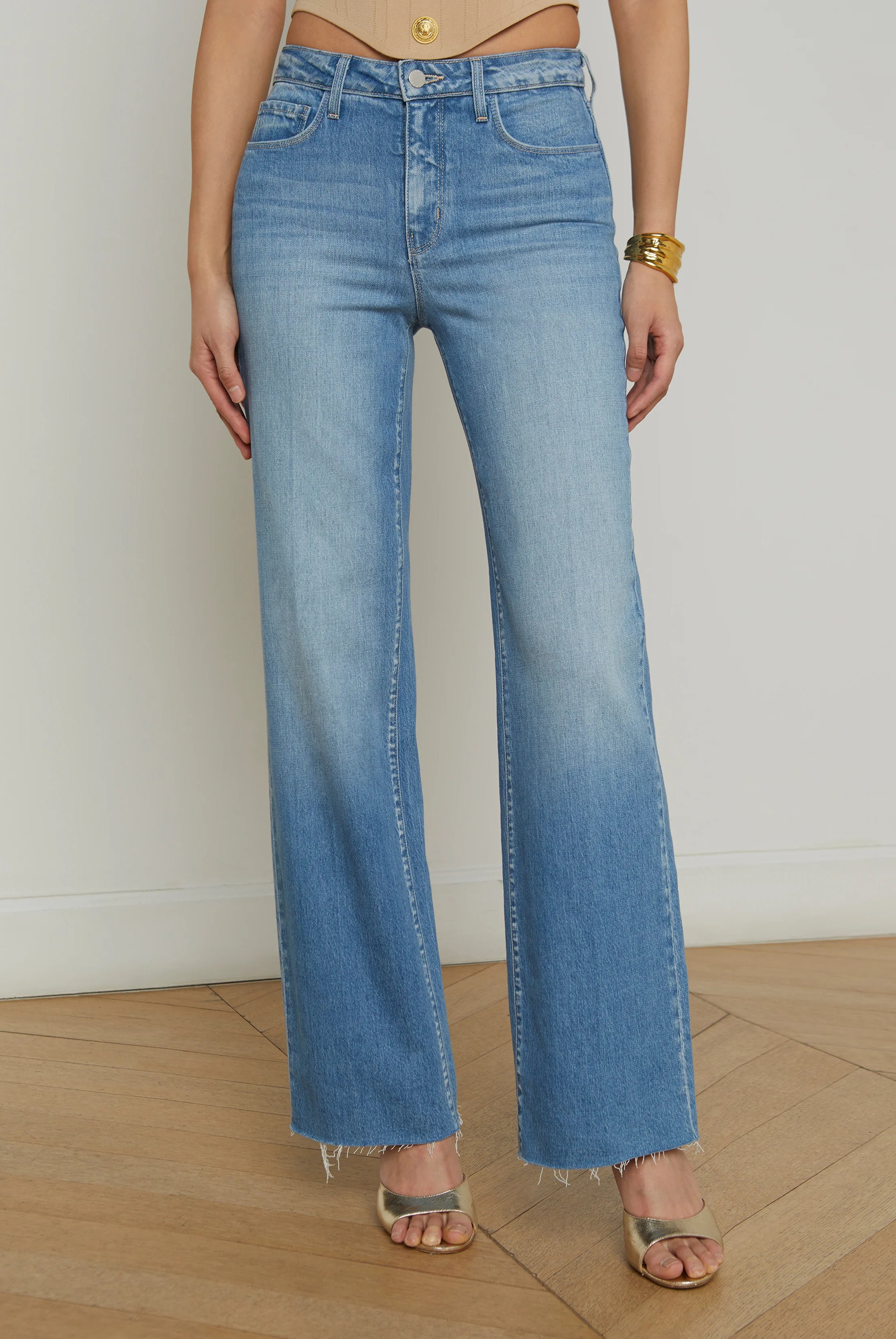 Scottie Wide Leg Jean - Calloway by L'agence — alternate view