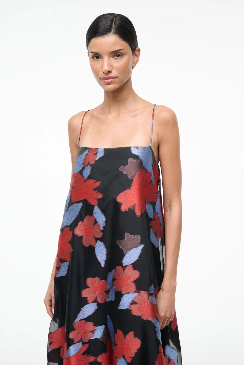 Delfina Dress - Night Garden by STAUD — alternate view