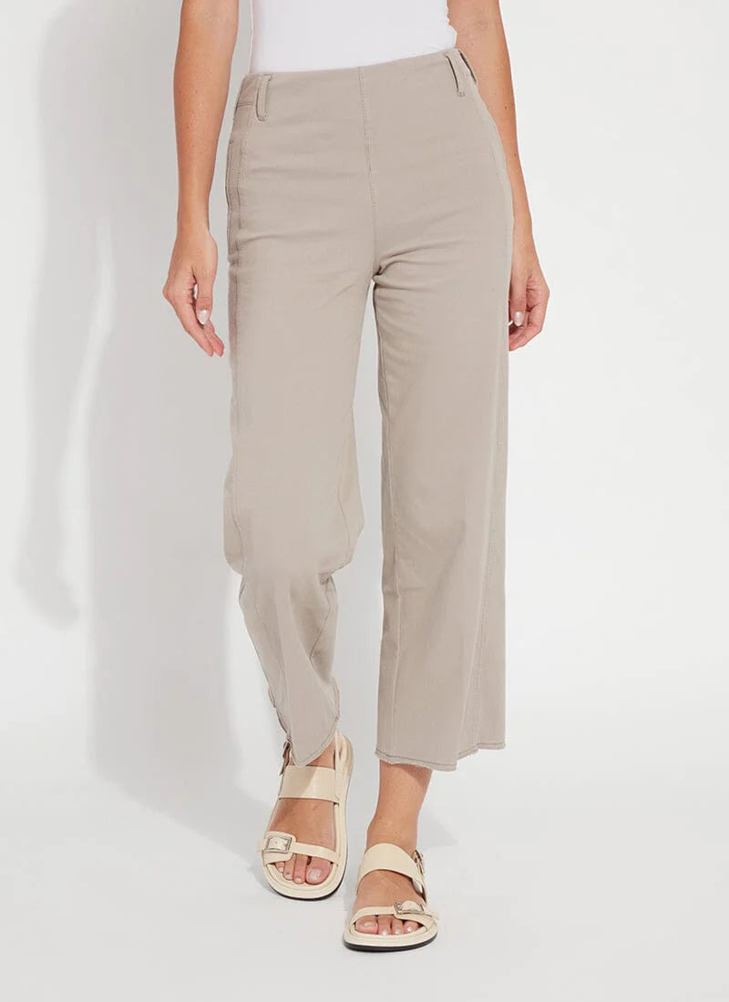 Payton Wide Leg Crop - French Beige by Lysse | 25 South Boutiques