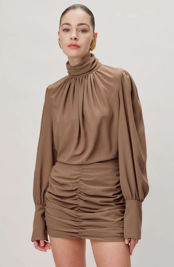 Yebba Dress - Toffee by Ronny Kobo | 25 South Boutiques