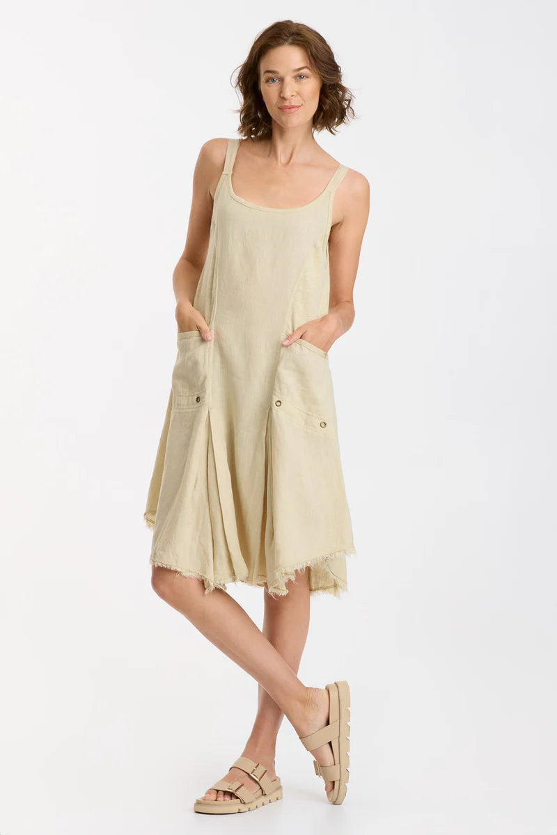Coralie Dress - Gypsum by XCVI | 25 South Boutiques