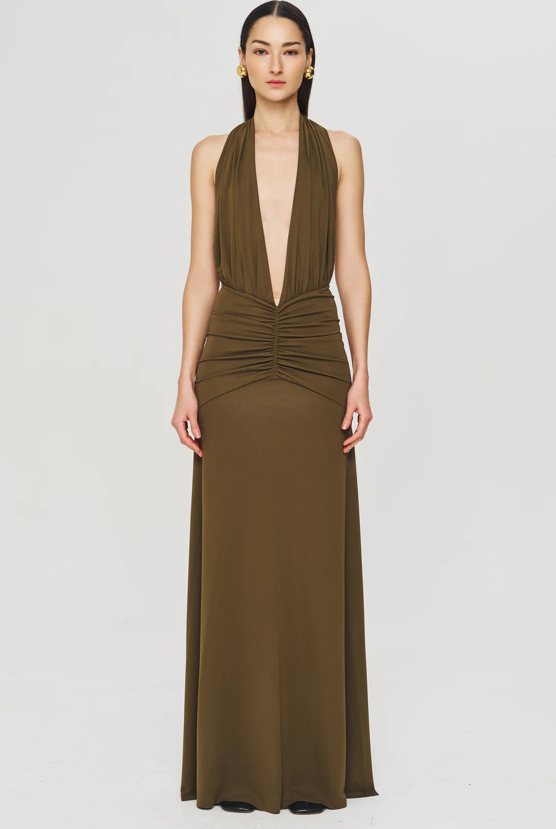 Labelle Dress - Olive by Ronny Kobo | 25 South Boutiques