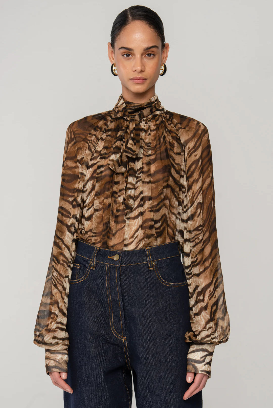 Zenia Top - Tigers Eye by Ronny Kobo | 25 South Boutiques