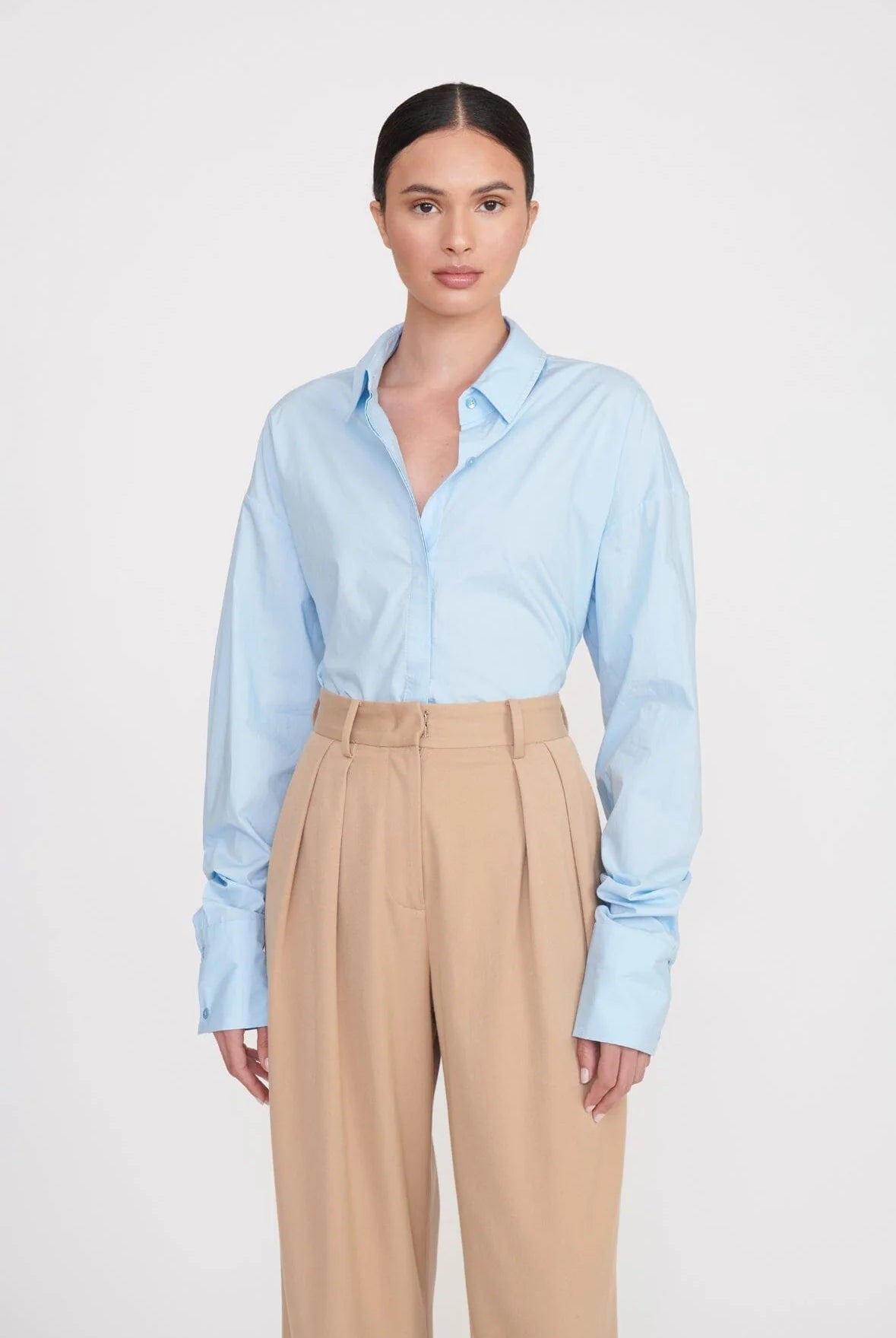 Colton Shirt - French Blue by STAUD | 25 South Boutiques