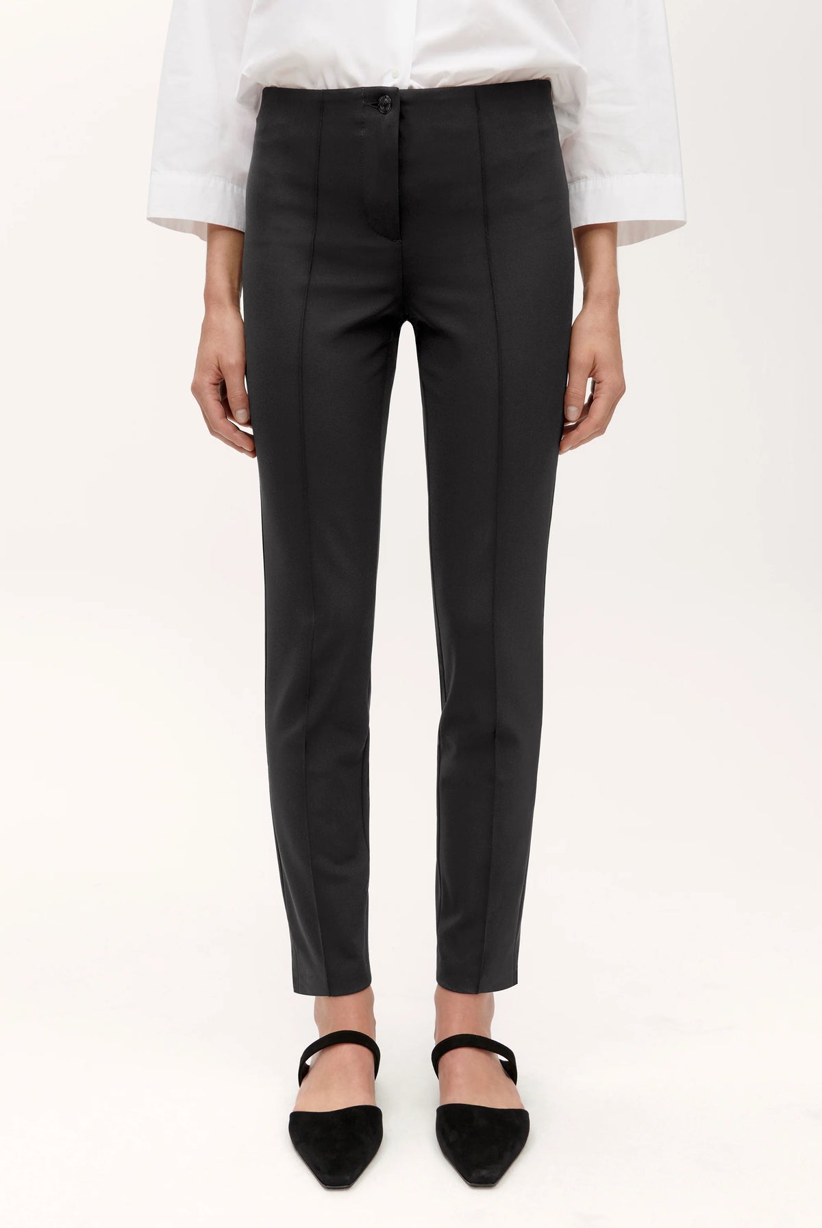 Ros Slim Fit - Black by Cambio | 25 South Boutiques