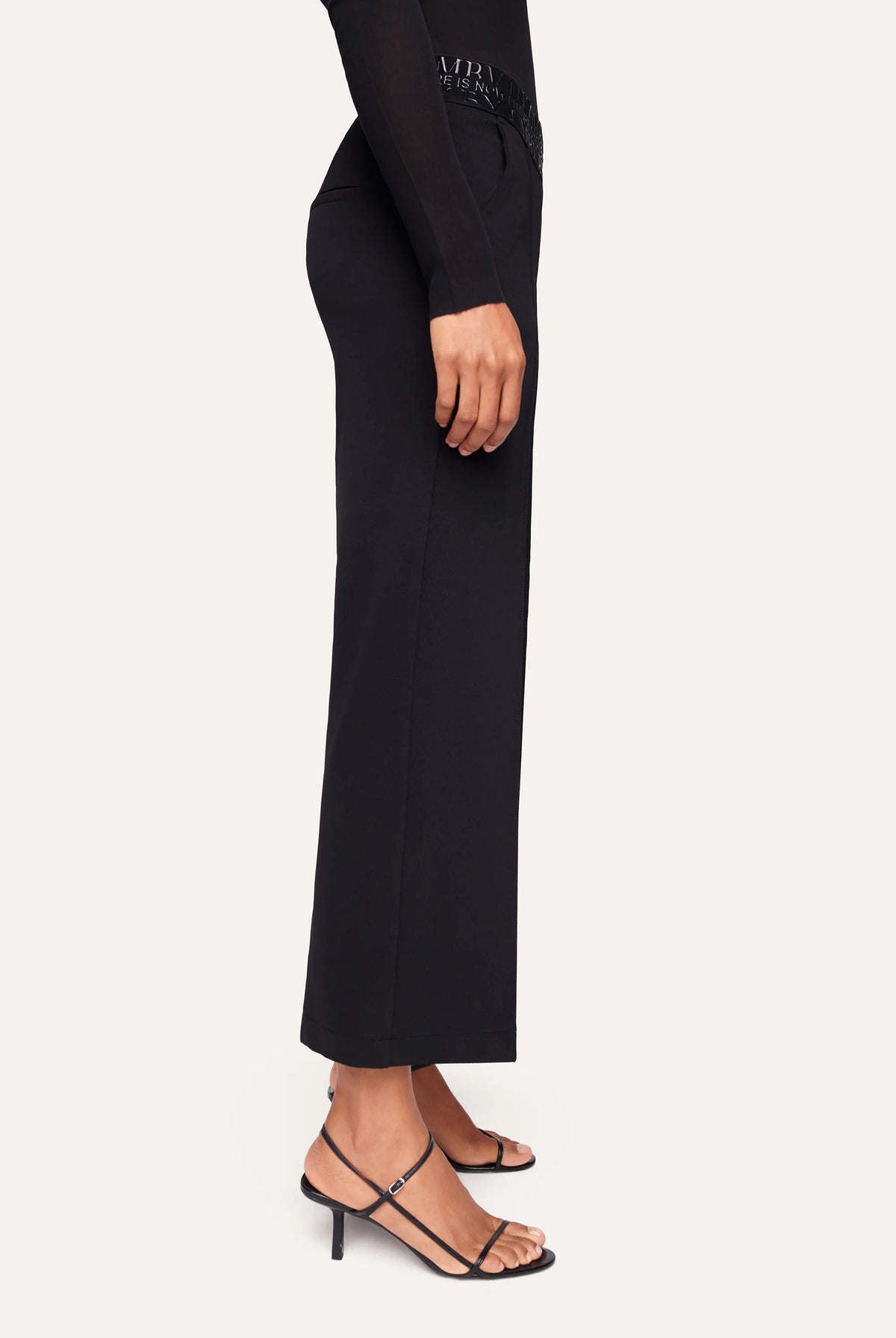 Cameron Pant - Black by Cambio — view 3