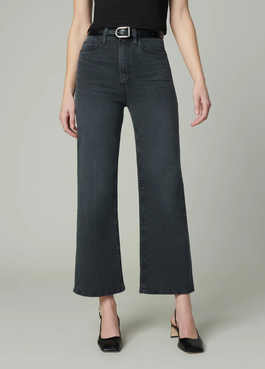 The Mia High Rise Wide Leg Ankle - Black Cat by Joe's Jeans — alternate view