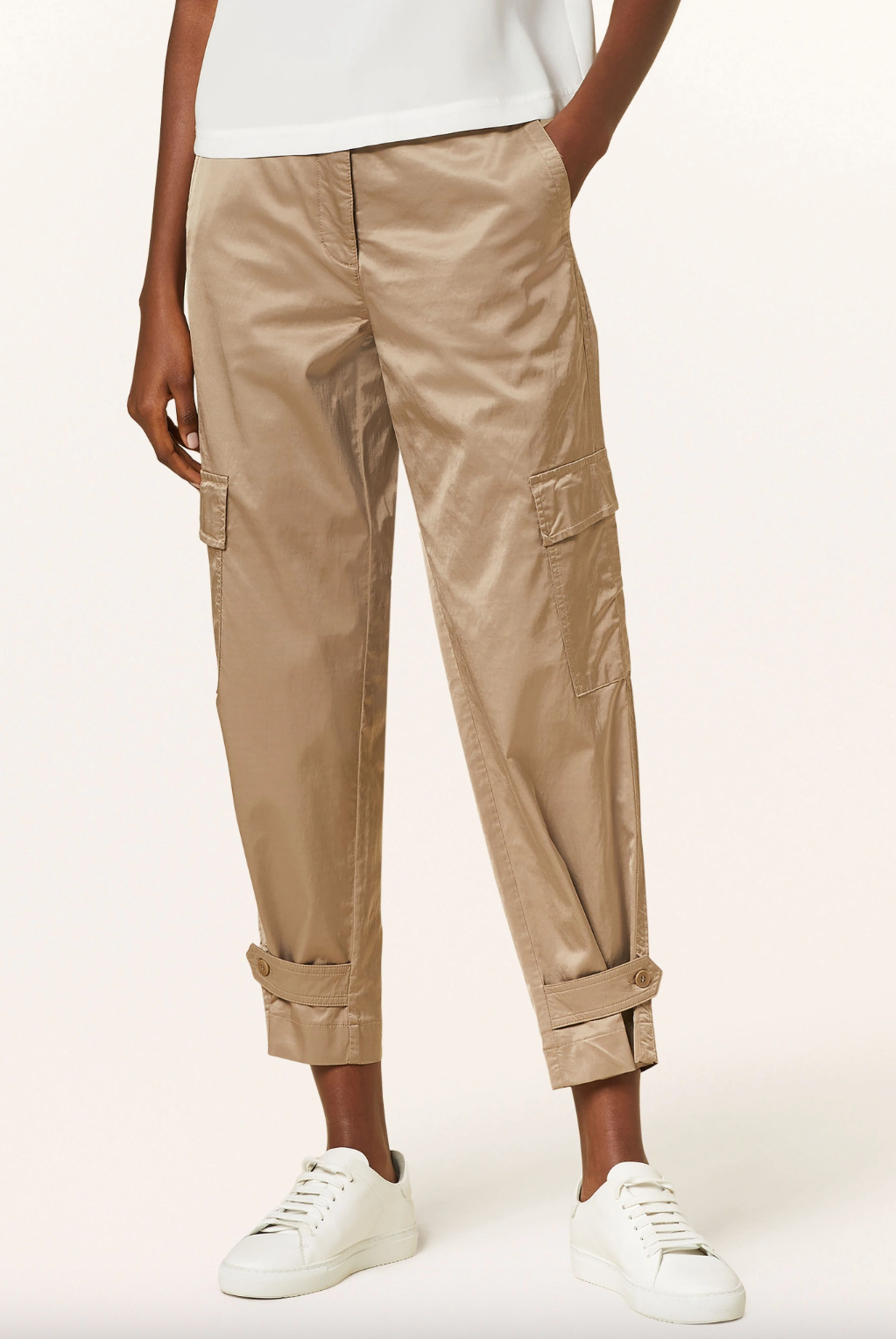 Kalla Cargo Pant - Brown by Cambio | 25 South Boutiques