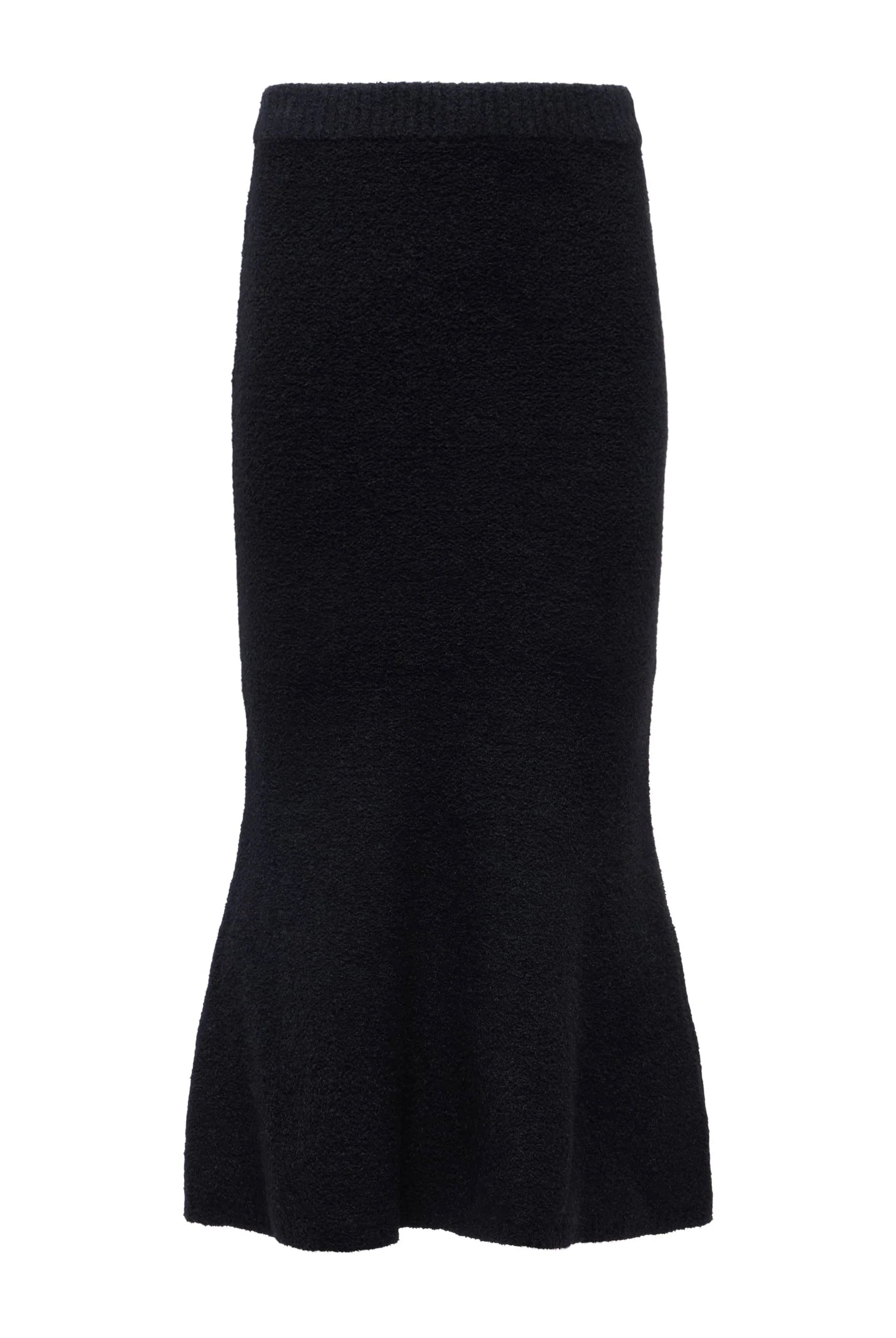 Salem Knit Skirt - Black by L'agence — view 5