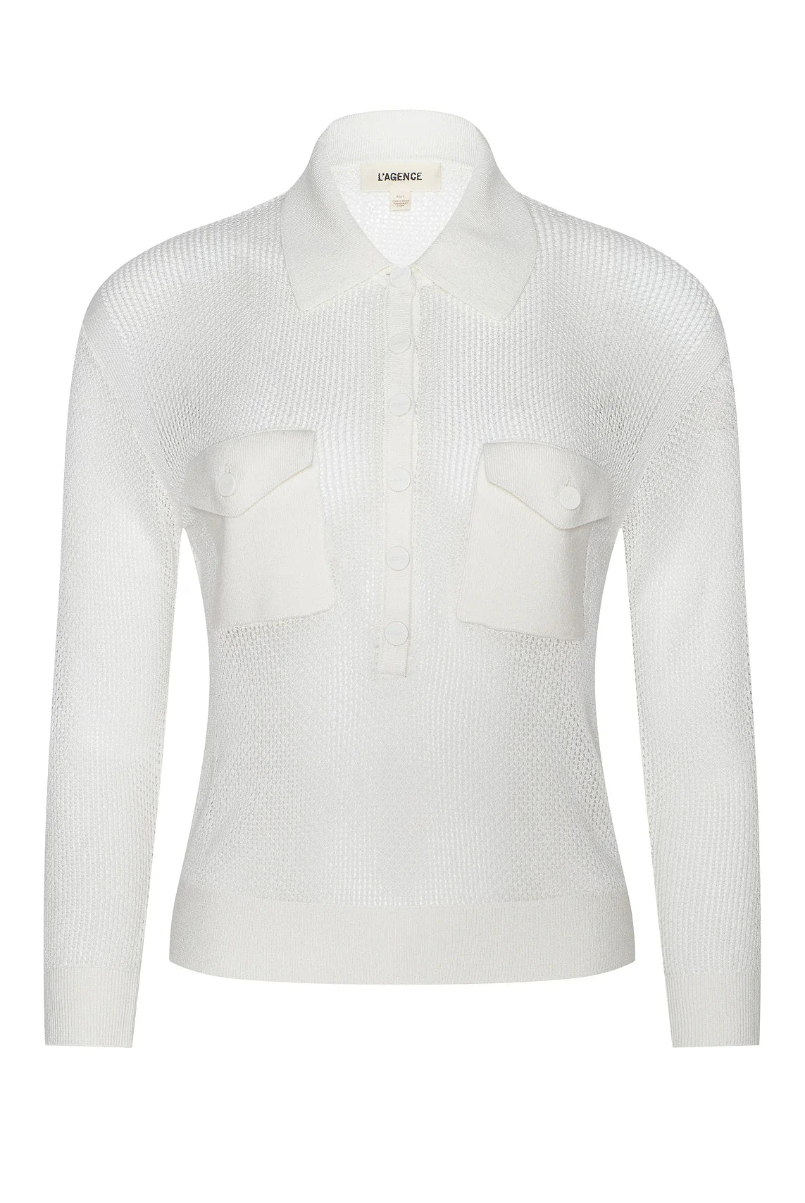 Carine Sweater - Ivory by L'agence — view 5
