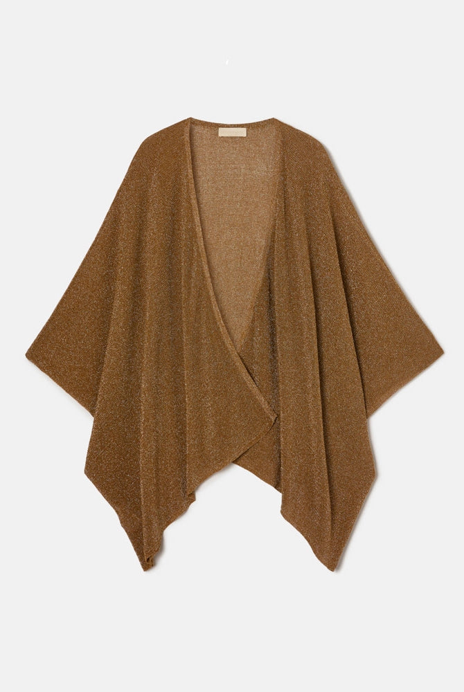 Divina Lurex Cardigan - Oil by Momonì — view 3