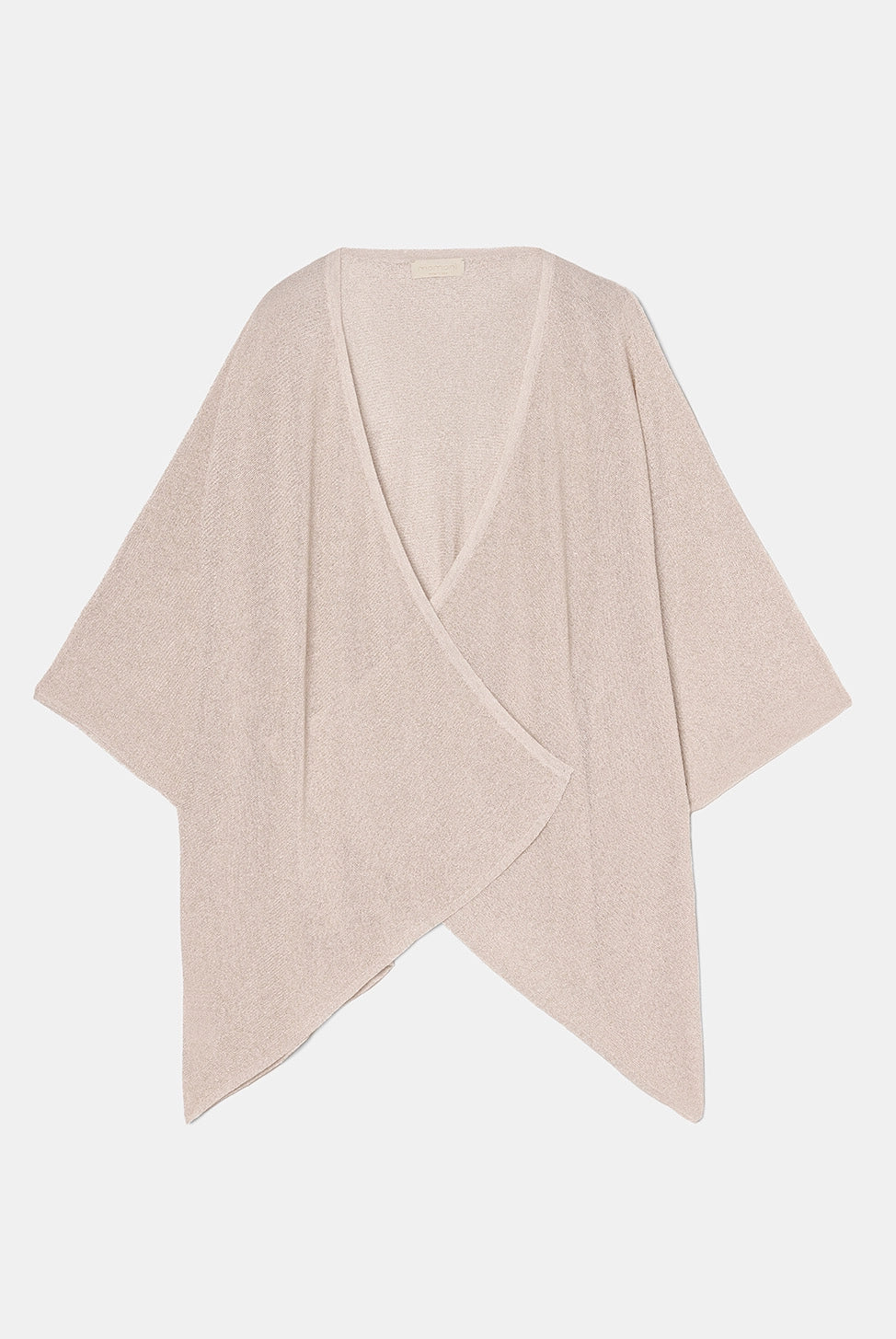 Divina Lurex Cardigan - Bianco Platino by Momonì — view 4
