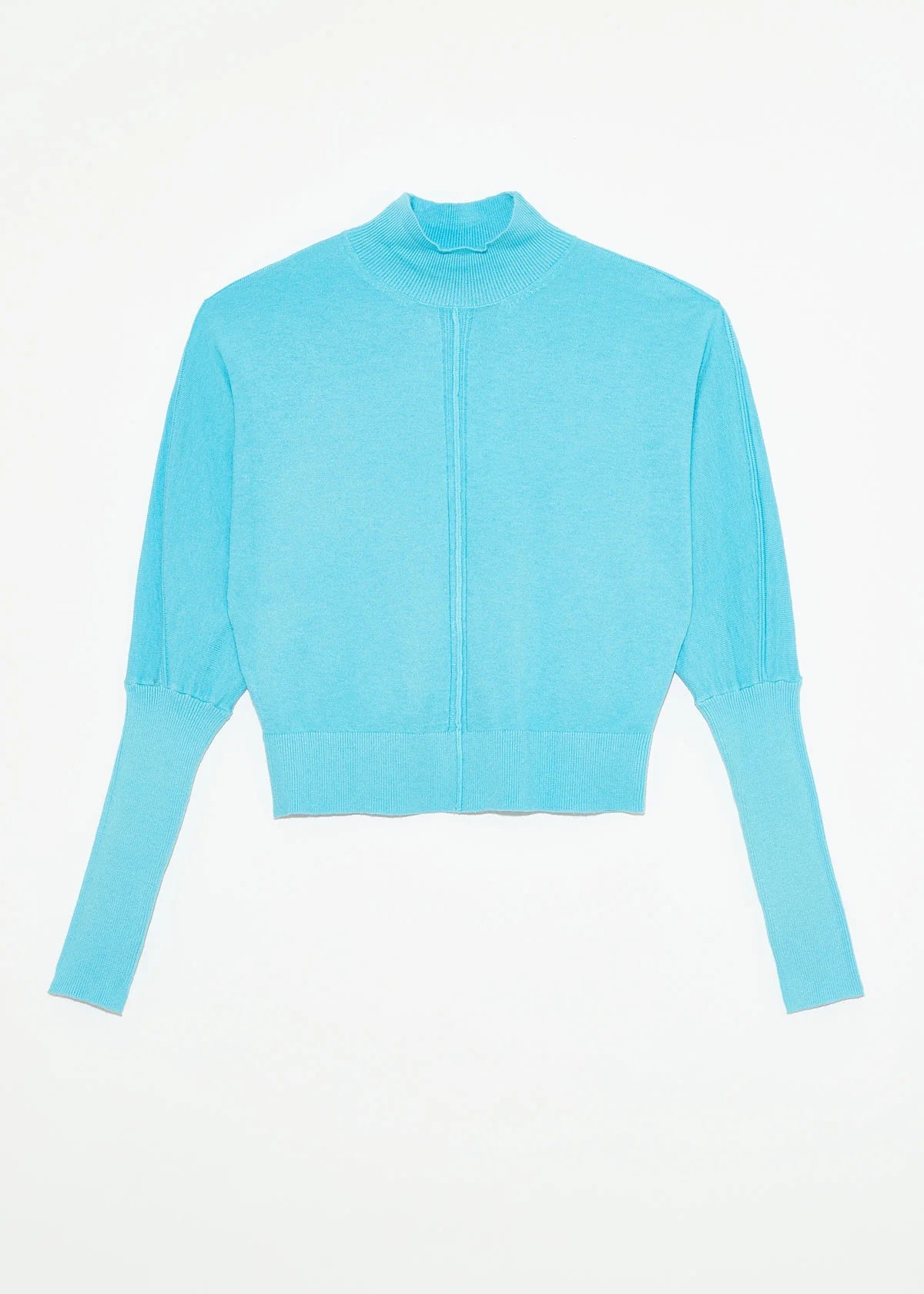 Campanula Turtleneck - Cyan by Deluc — view 4