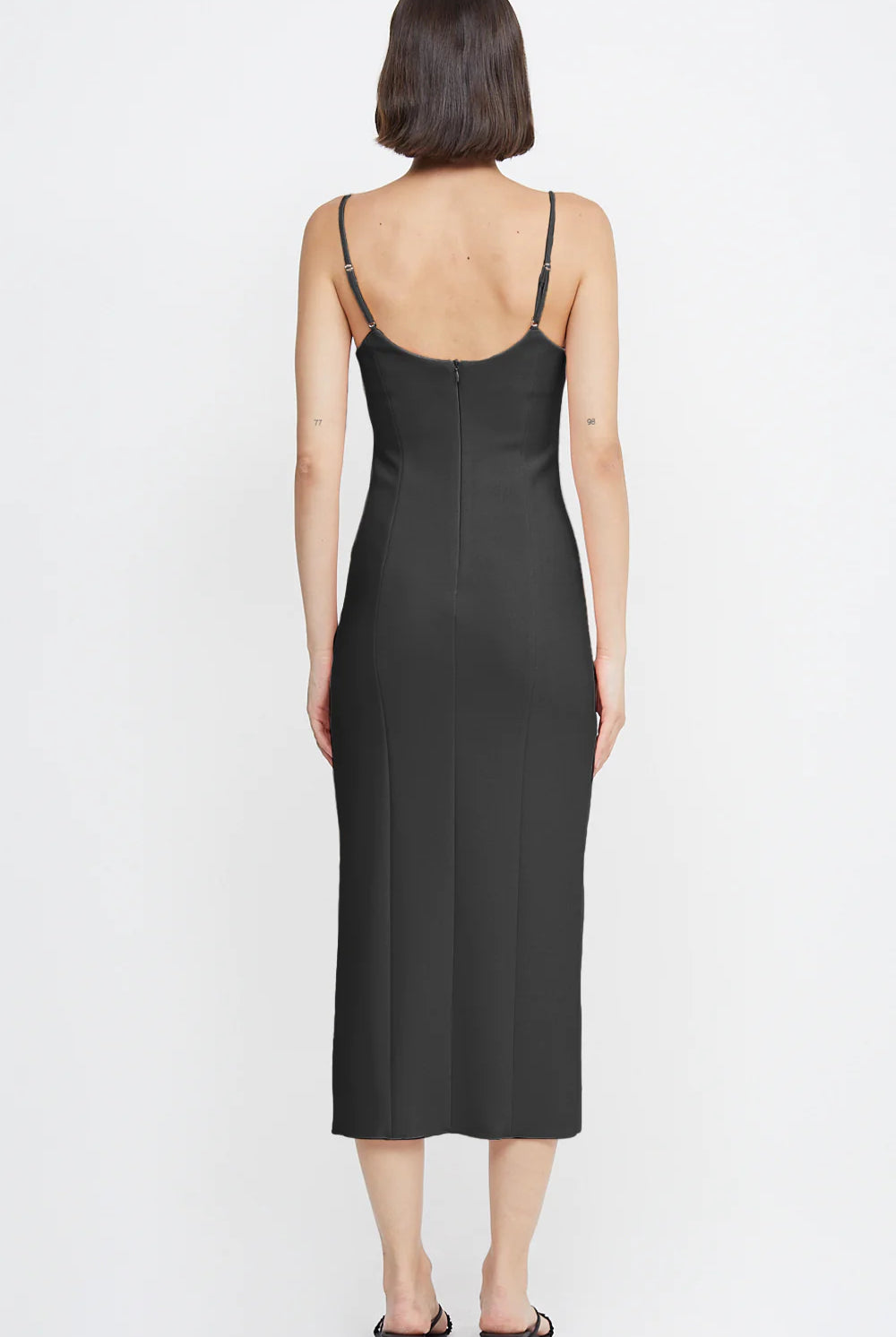 Marisol Midi Dress - Black by Bec & Bridge — alternate view