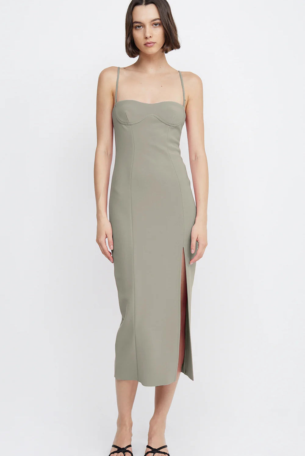 Marisol Midi Dress - Silver Sage by Bec & Bridge | 25 South Boutiques