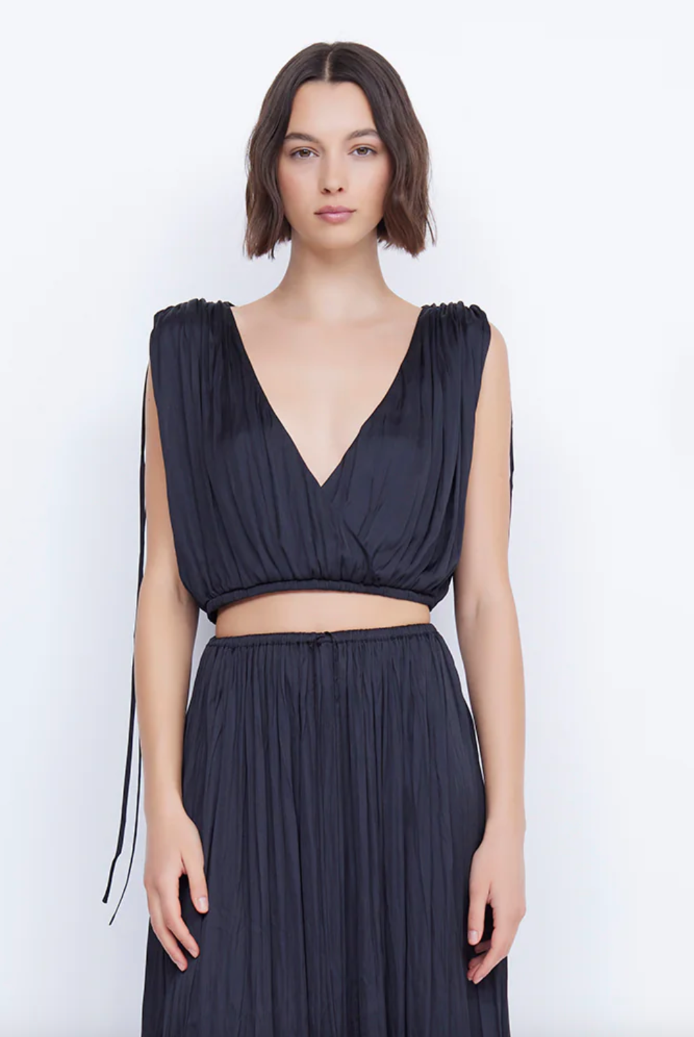 Louann Wrap Top - Black by Bec & Bridge | 25 South Boutiques