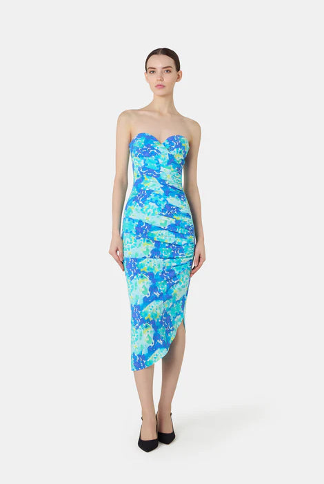 Kisho Midi Dress - Maldivian by Chiara Boni | 25 South Boutiques
