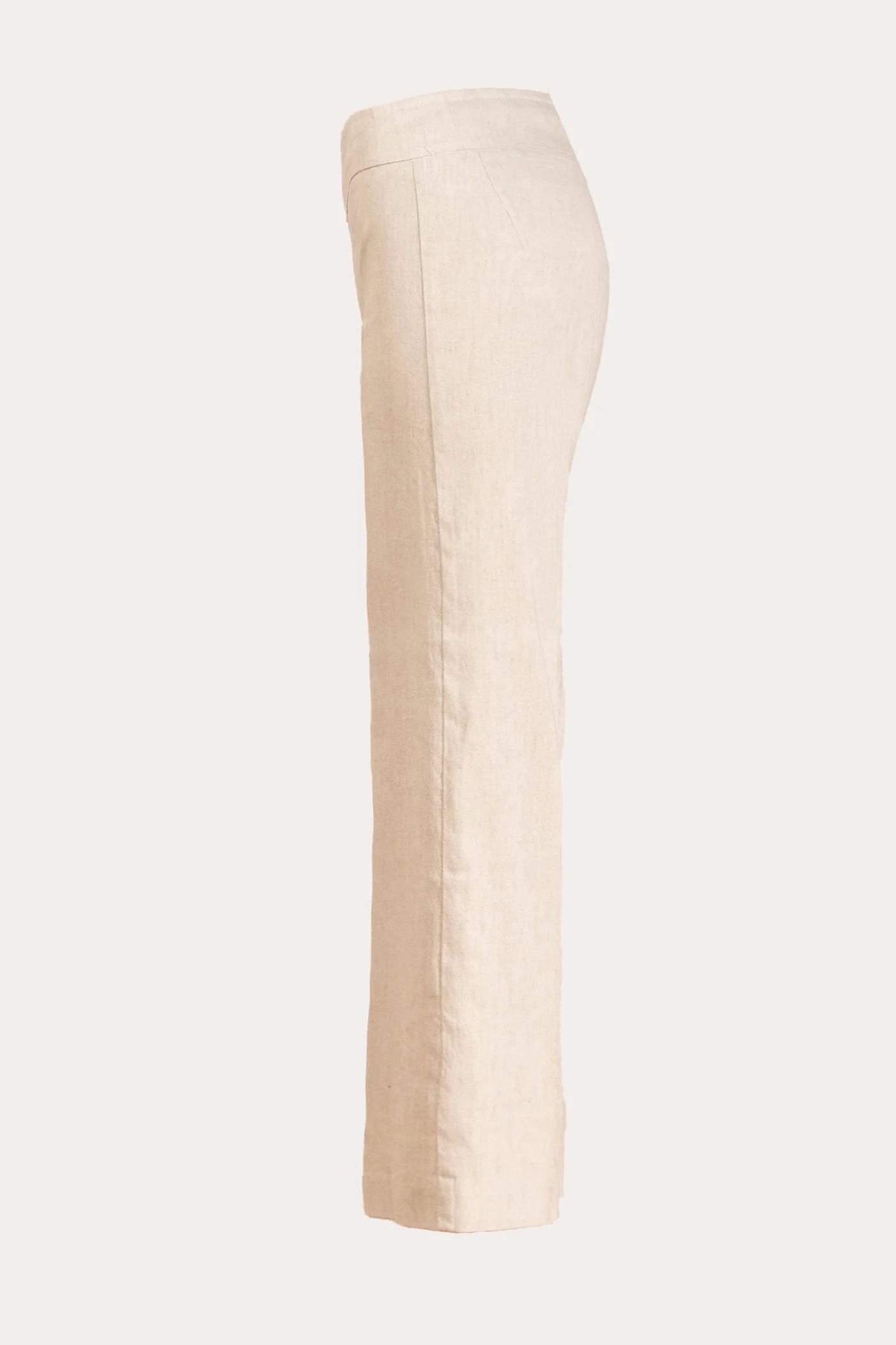 Alex Linen Pant - Oatmeal by Avenue Montaigne — view 4