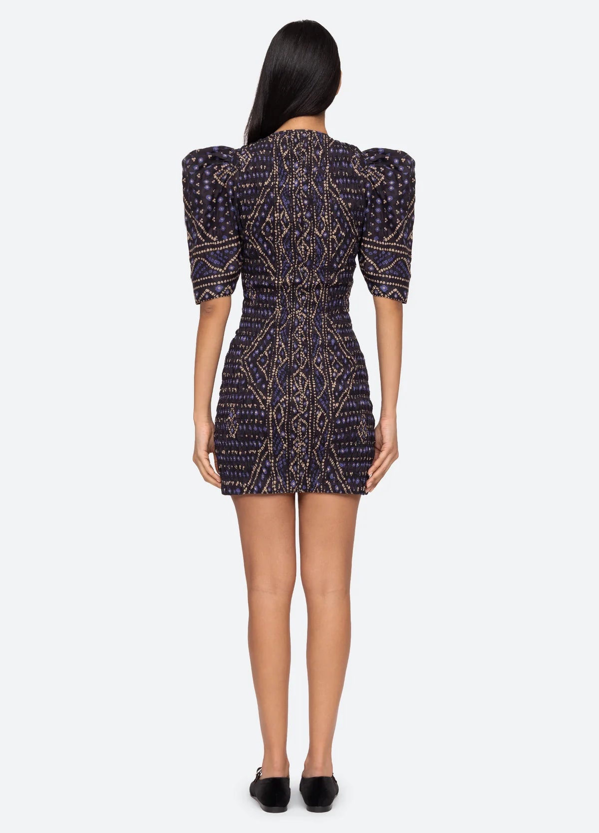 Delphine Mini Dress - Blue by Sea NY — alternate view