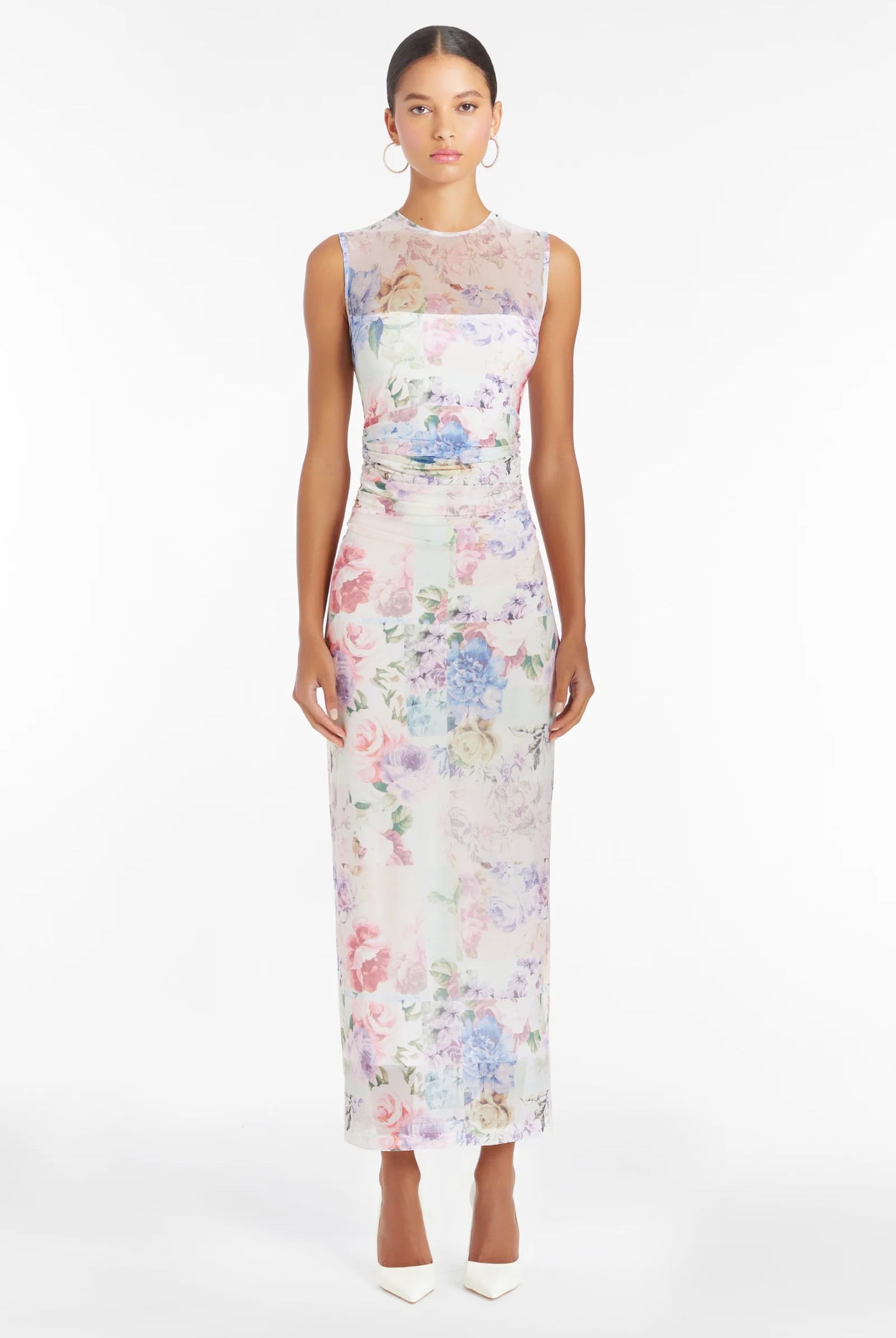 Lyle Sleeveless Midi Dress - Lorelei by Amanda Uprichard — view 3