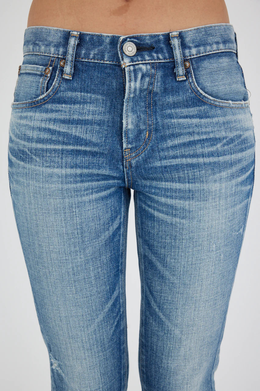Roseleigh Skinny - Dark Blue by Moussy — view 3