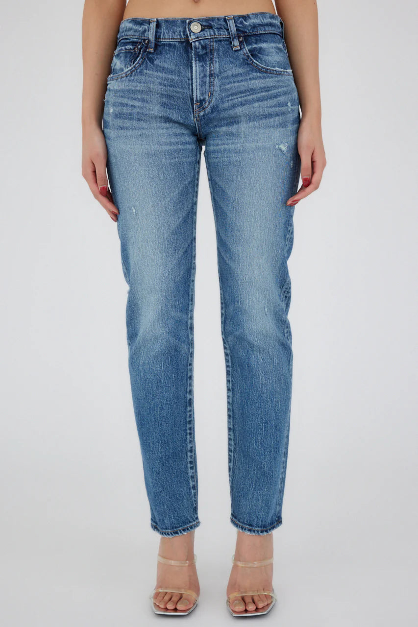 Mallard Slim Straight - Dark Blue by Moussy | 25 South Boutiques