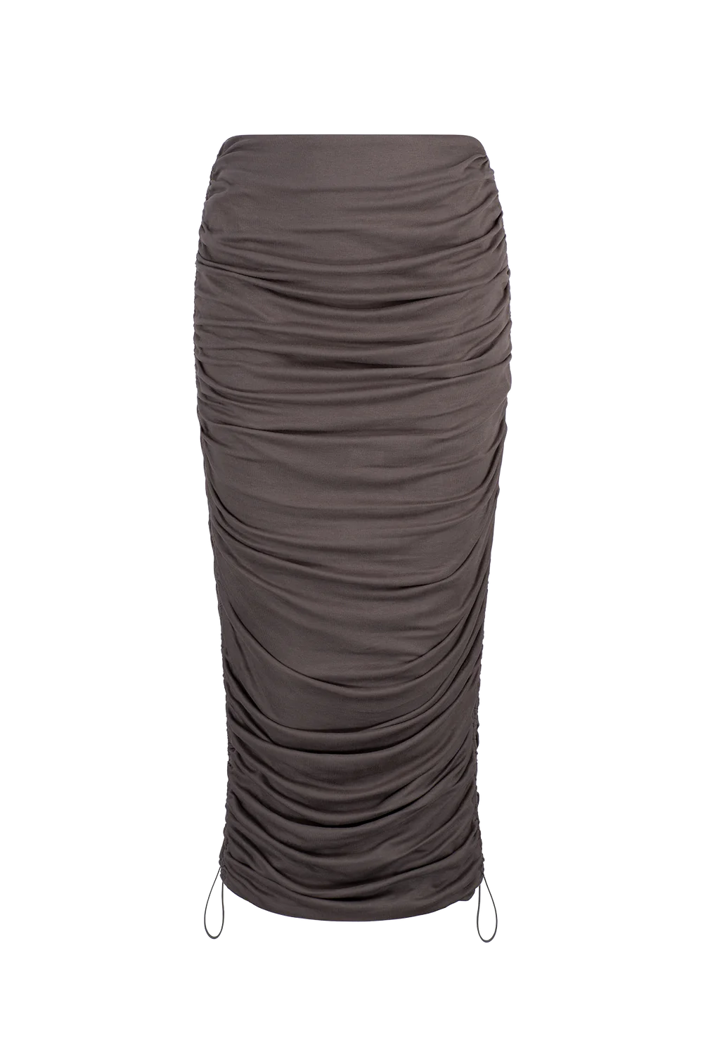 Odette Midi Skirt - Stone by Curaae — view 5
