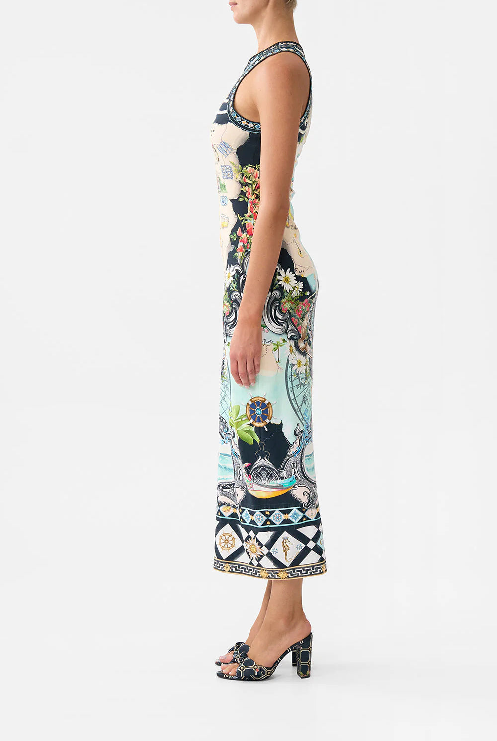 Jersey Tank Dress - Folk Afloat by Camilla — alternate view