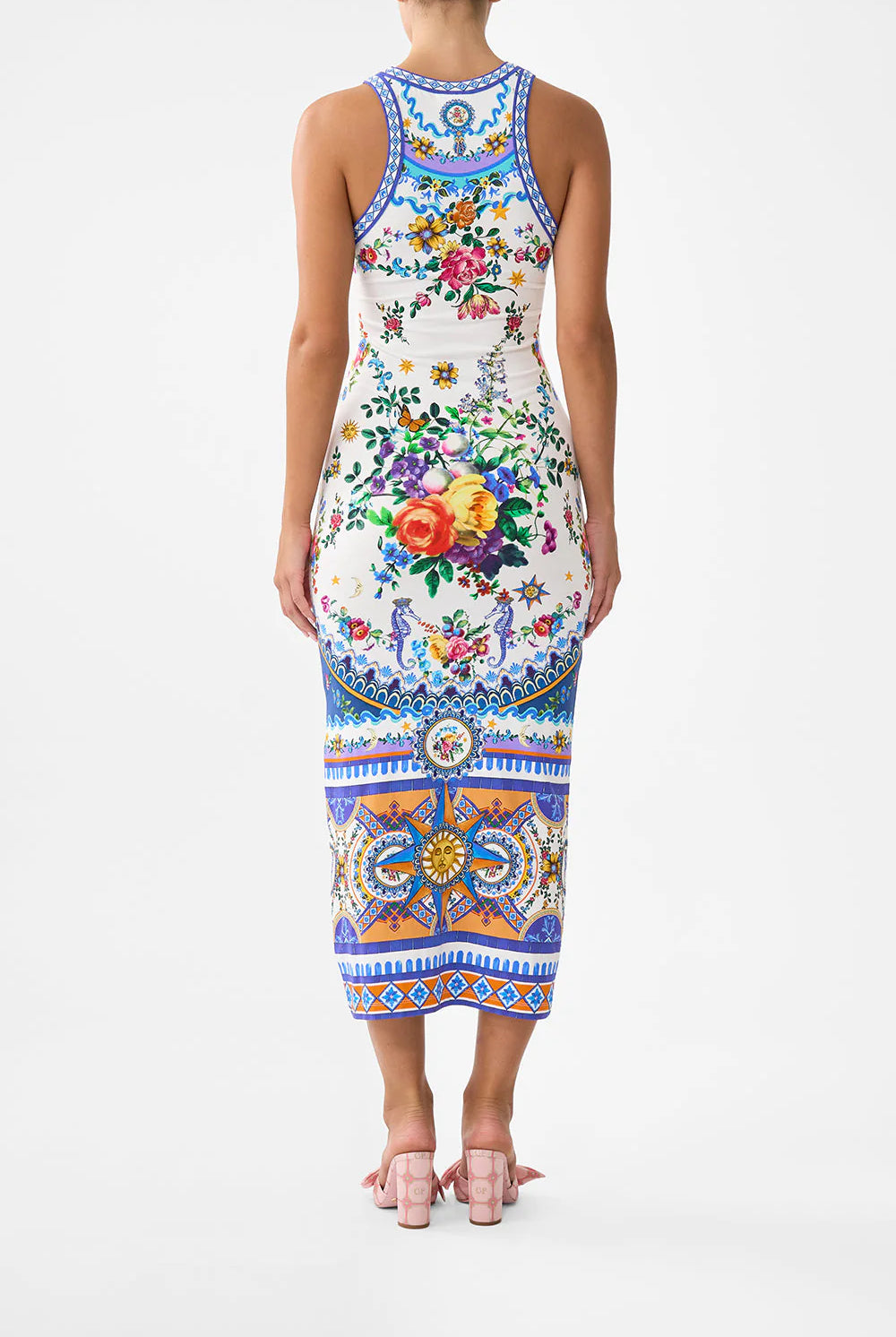 Jersey Tank Dress - Tiles Darls by Camilla — alternate view
