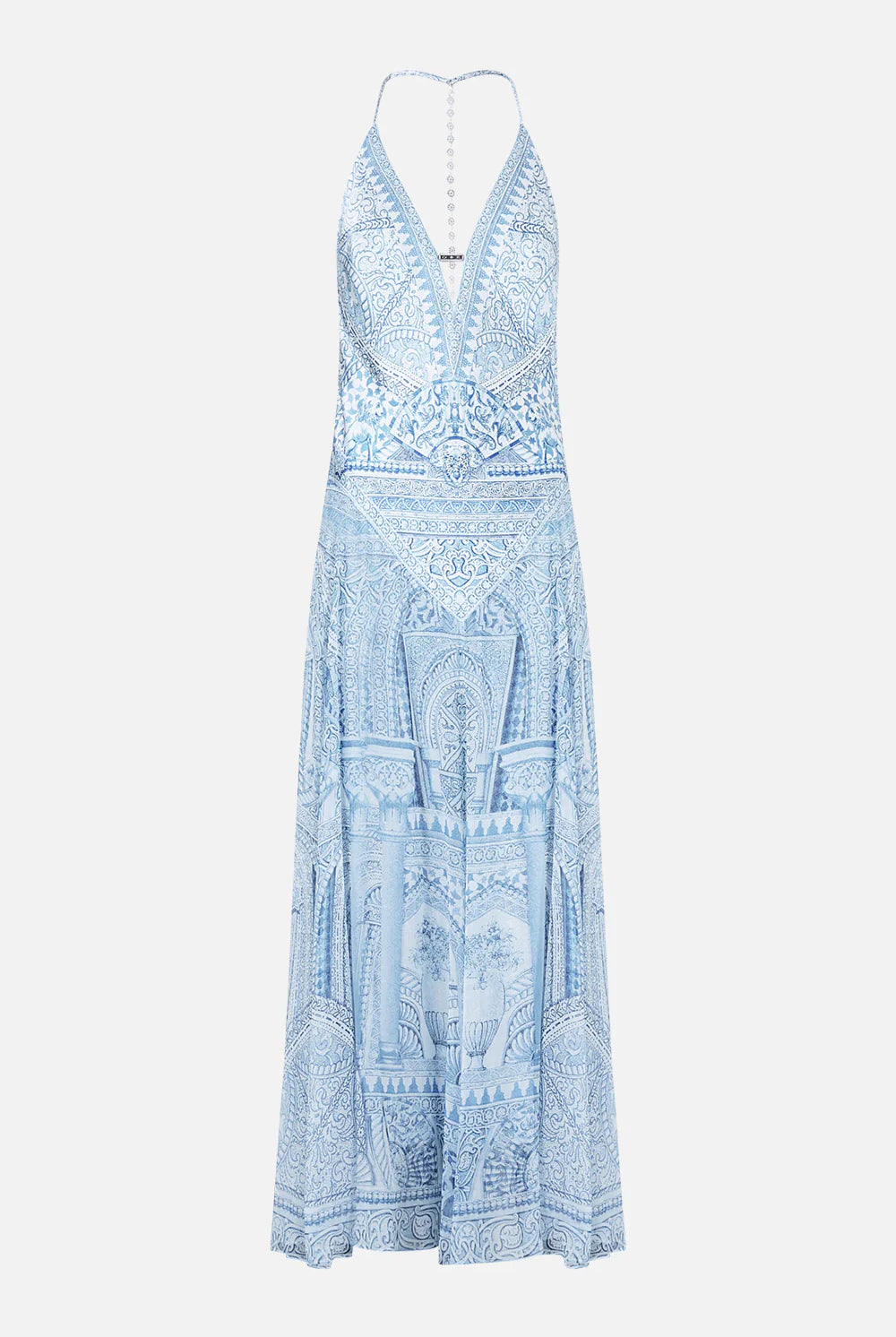 Hardware Detail Slip Dress - The Hum of the Alhambra by Camilla — view 5