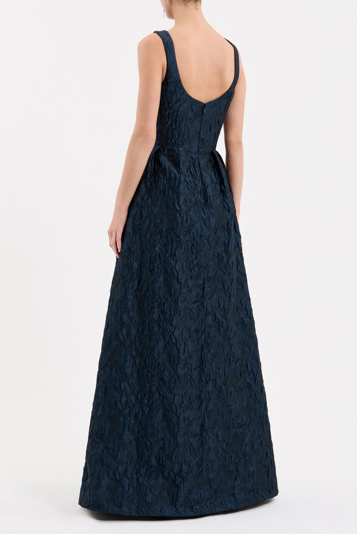 Rebecca Vallance Cascades Gown - Teal, view 3