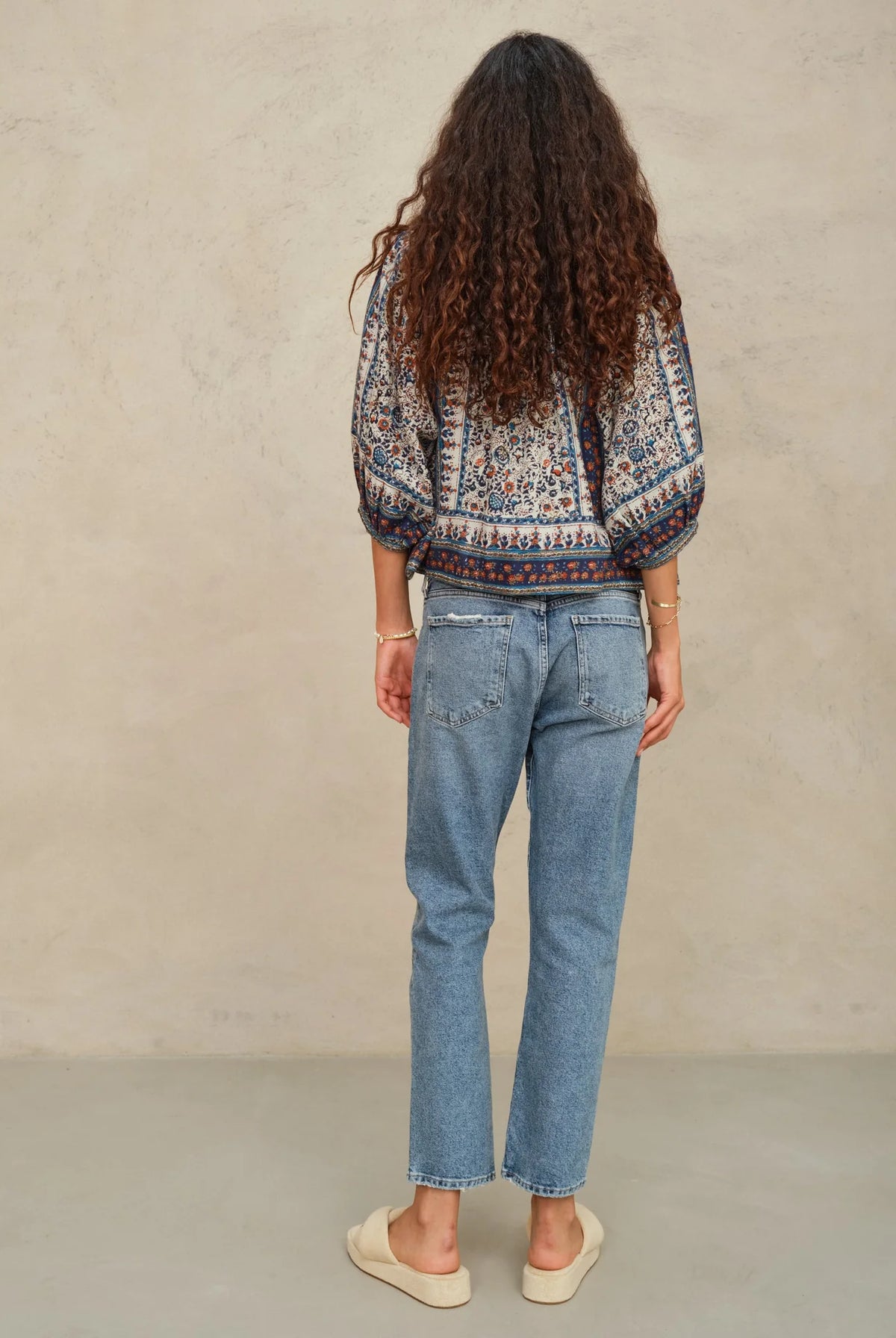 Cass Jacket - Indigo Rust by M.A.B.E — alternate view