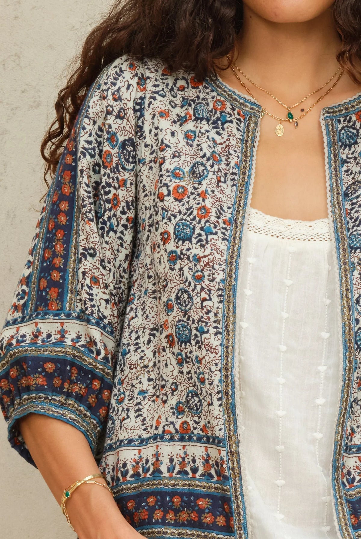 Cass Jacket - Indigo Rust by M.A.B.E — view 3