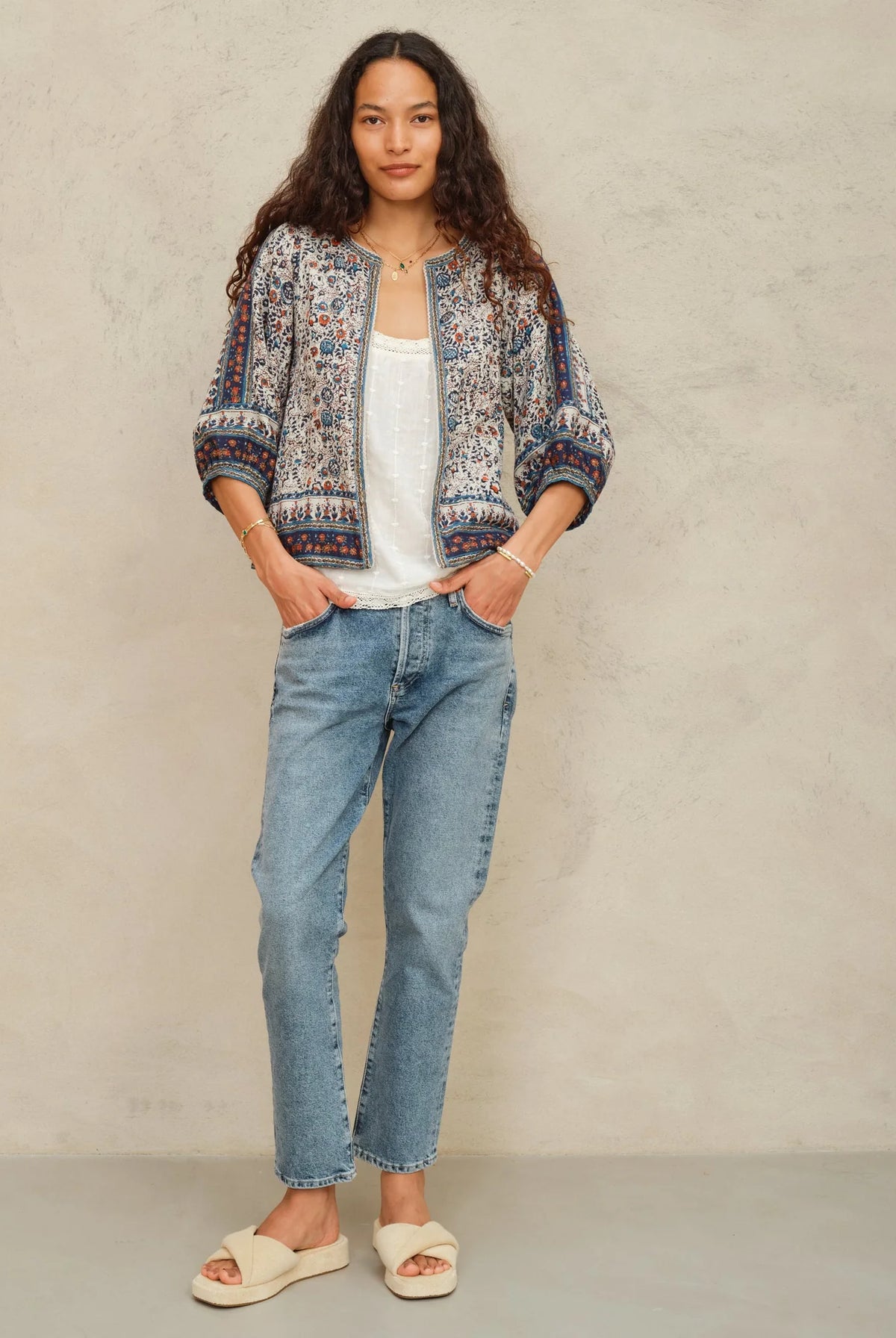 Cass Jacket - Indigo Rust by M.A.B.E — view 4