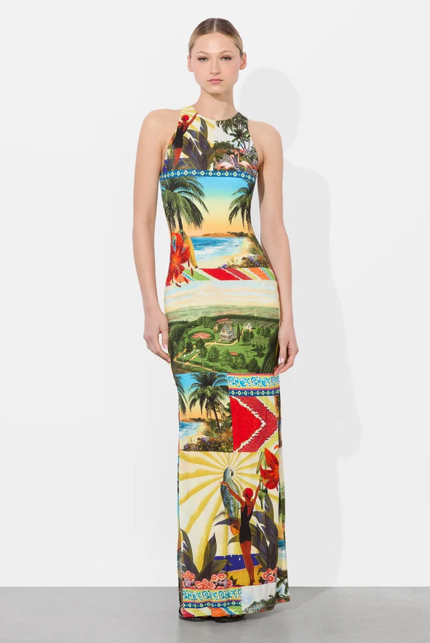 Pania Maxi Dress - Island Dreams by Alice & Olivia — view 3