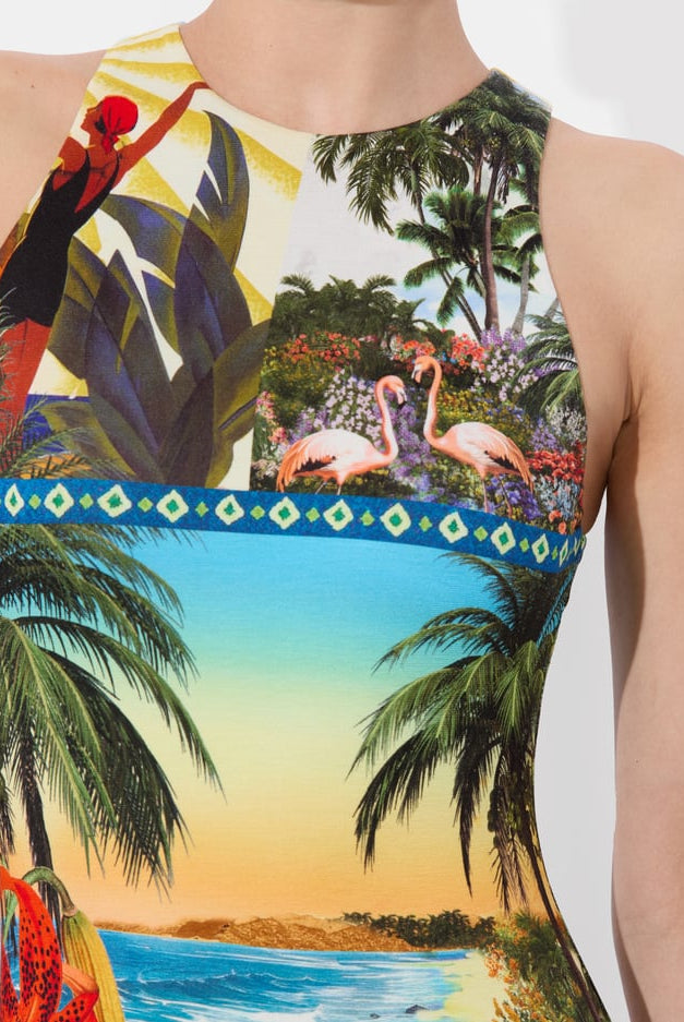 Pania Maxi Dress - Island Dreams by Alice & Olivia — view 4