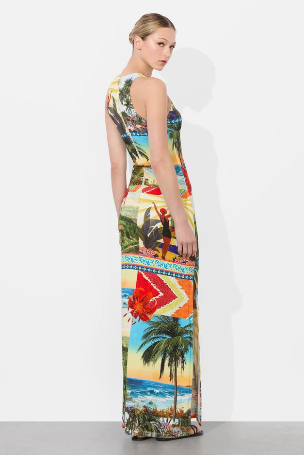 Pania Maxi Dress - Island Dreams by Alice & Olivia — alternate view
