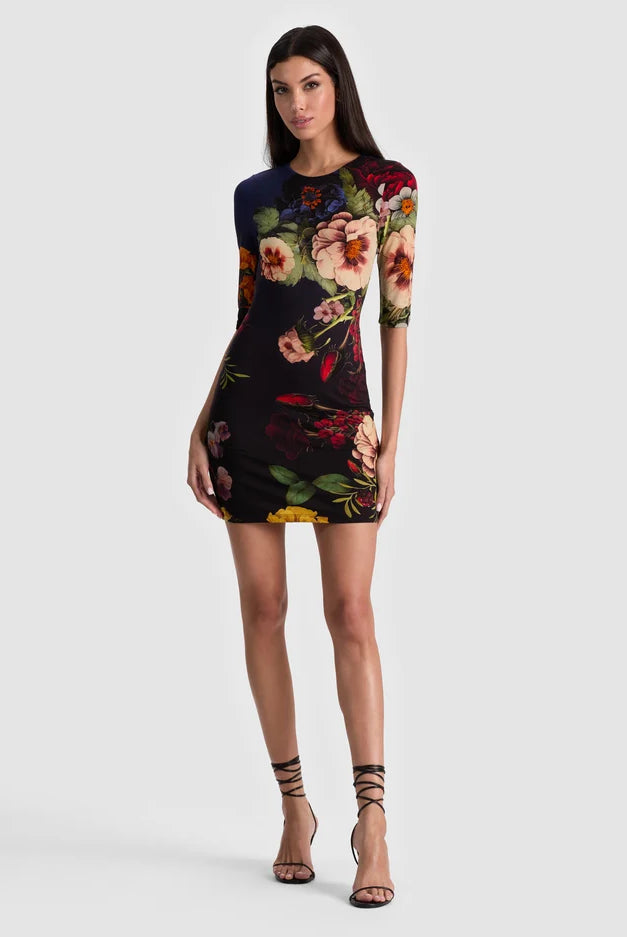 Delora Mini Dress - Magic Garden Gradient by Alice & Olivia | 25 South Boutiques