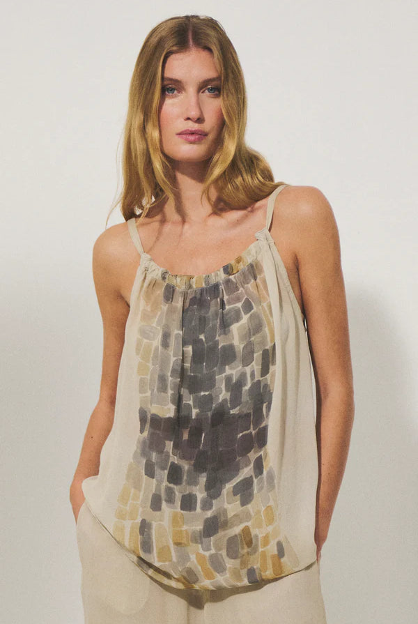 Printed Georgette Tank - Rope by Transit Par-Such | 25 South Boutiques