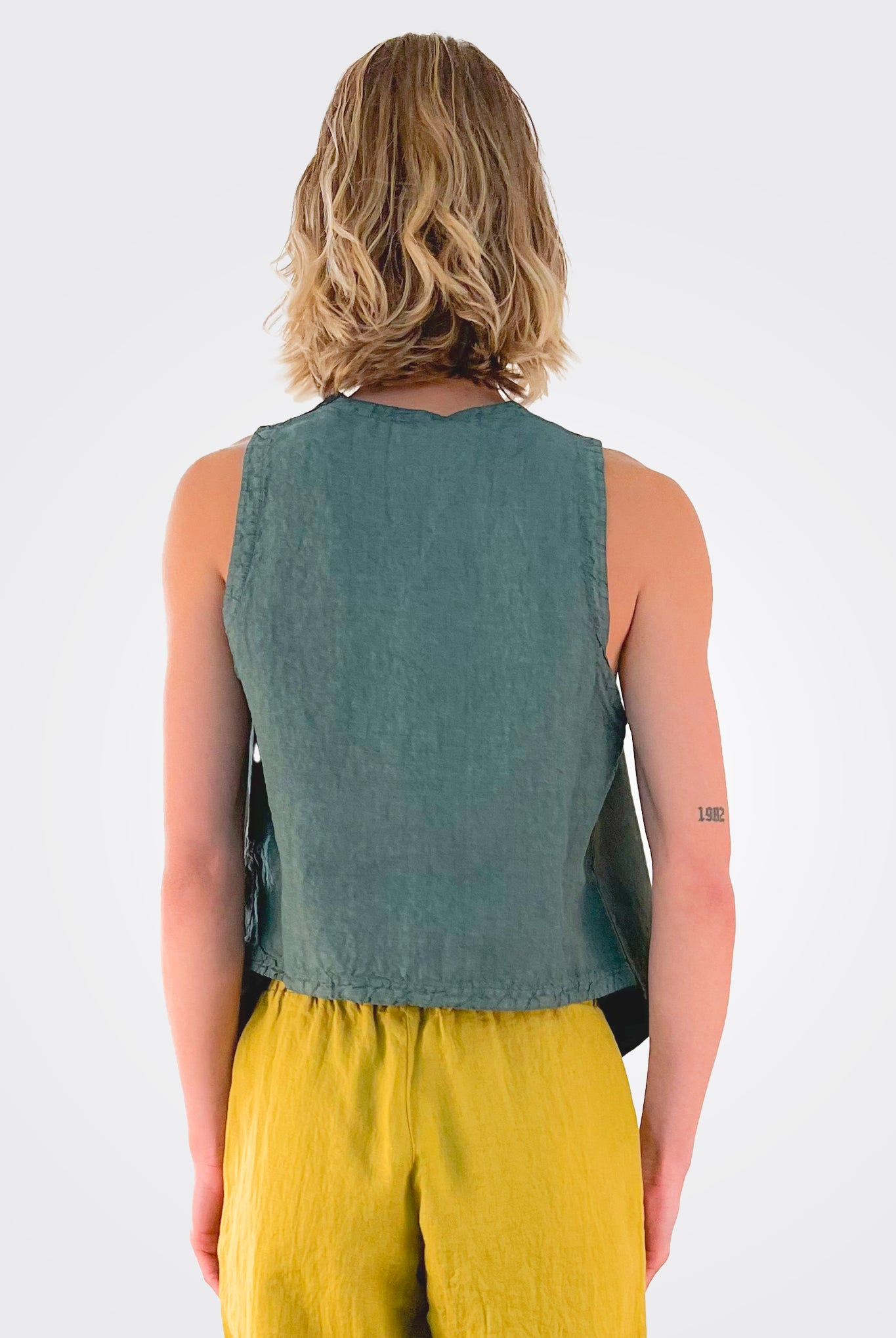Waistcoat Leather - Octanium by Transit Par-Such — view 3