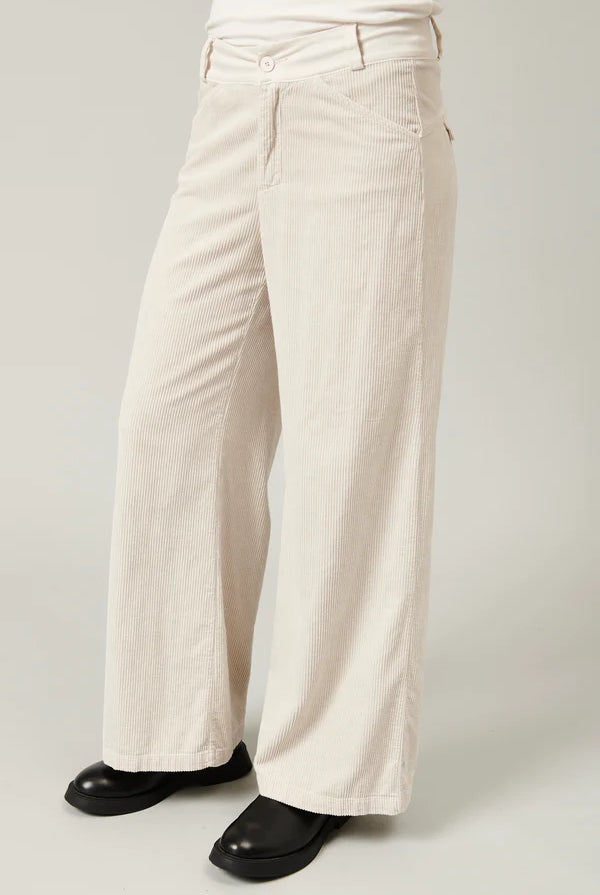 Palazzo Corduroy Trousers - Sand by Transit Par-Such — alternate view