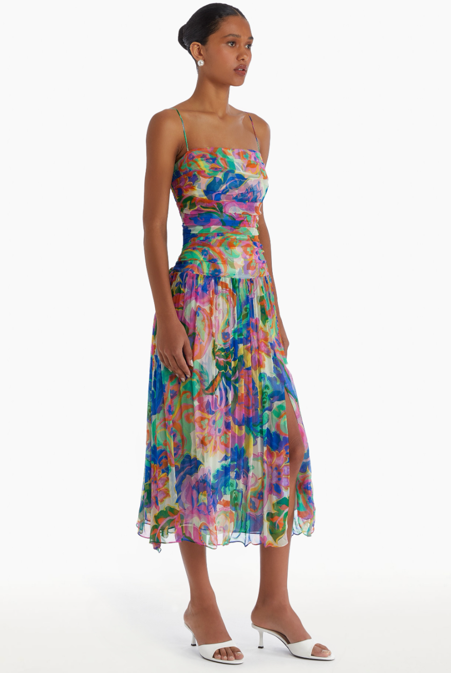 Lumiere Dress - Fleetwood Print by Amanda Uprichard — alternate view