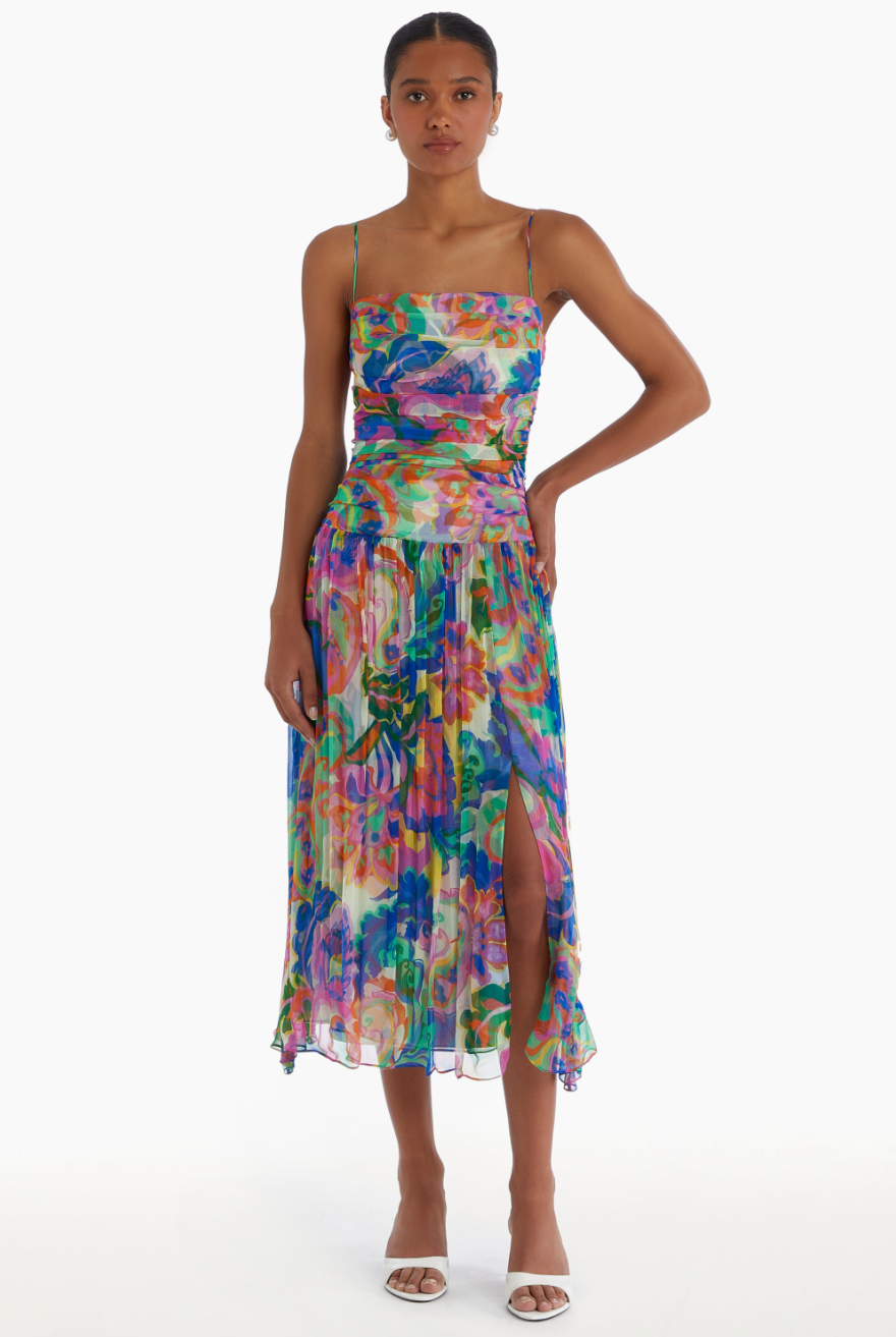 Lumiere Dress - Fleetwood Print by Amanda Uprichard | 25 South Boutiques