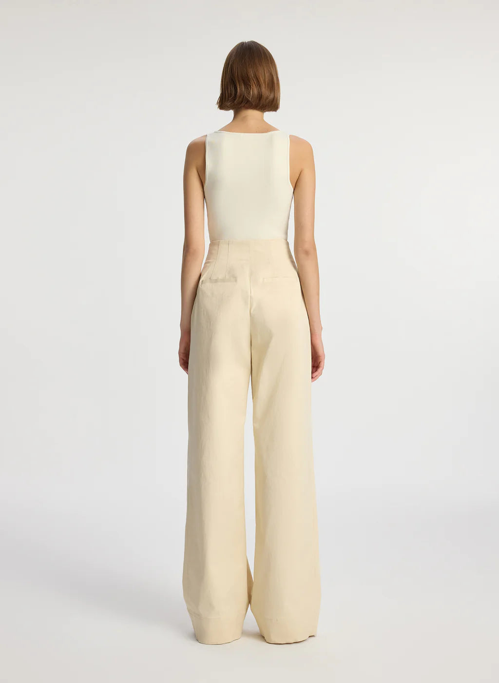 Cleo Knit Top - Bone by A.L.C — view 5