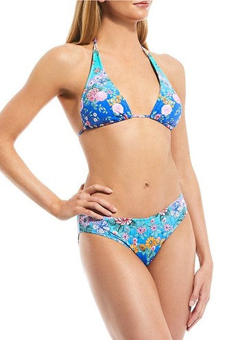 Colorblast String Bikini Bottom - Multi by Johnny Was | 25 South Boutiques