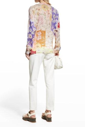 Cosmo Lauren Button Down - Multi by Johnny Was — view 4