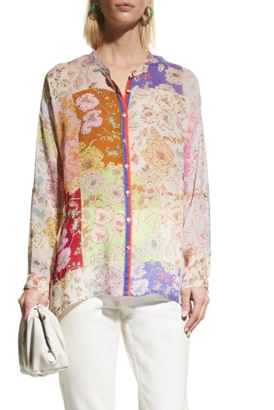 Cosmo Lauren Button Down - Multi by Johnny Was — view 3