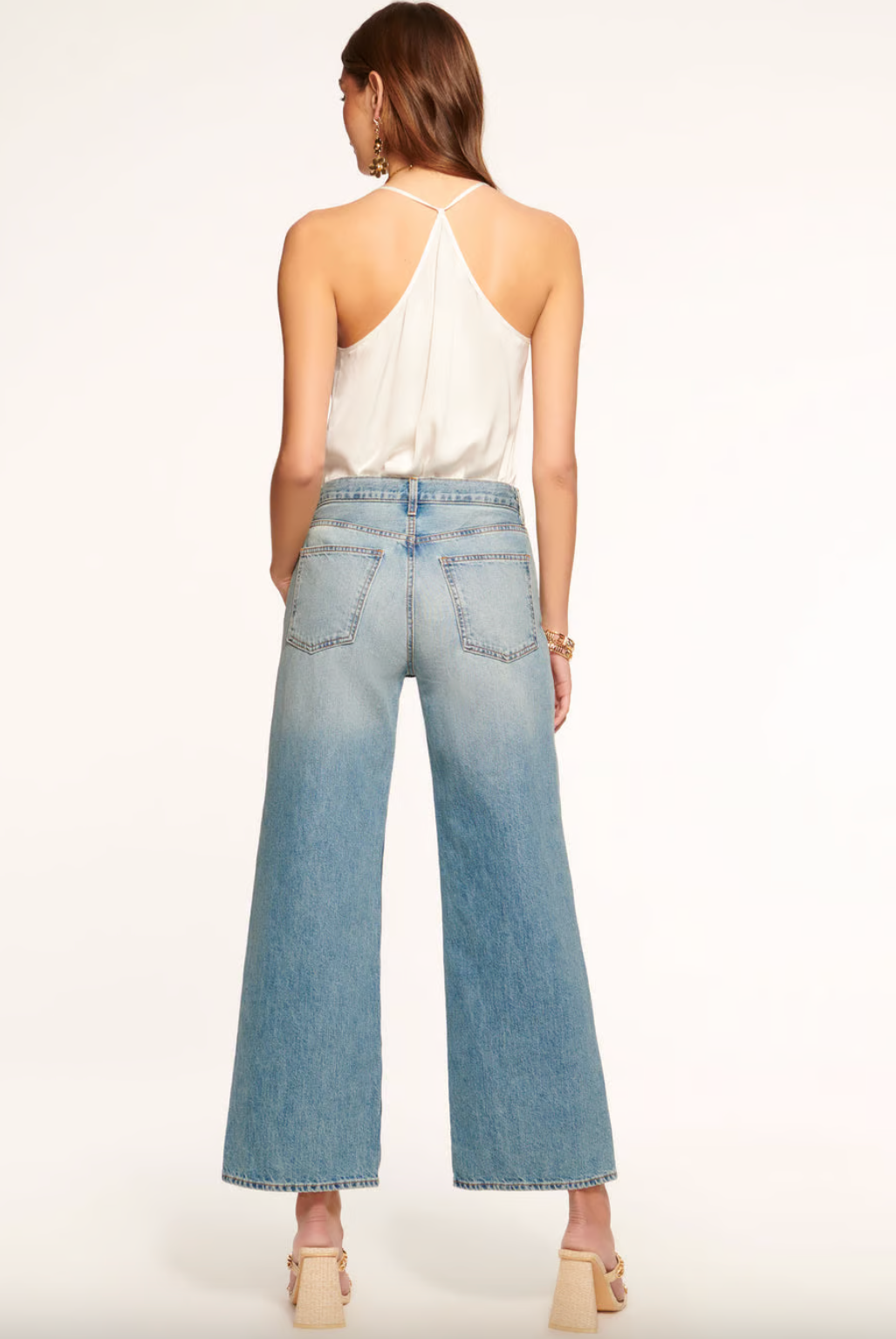 Shiloh Sneaker Length Jean - Light Wash by Ramy Brook — view 4