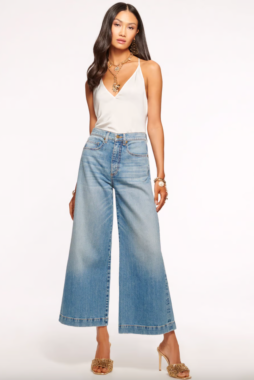 Cropped Tyra Jean - Light Wash by Ramy Brook | 25 South Boutiques