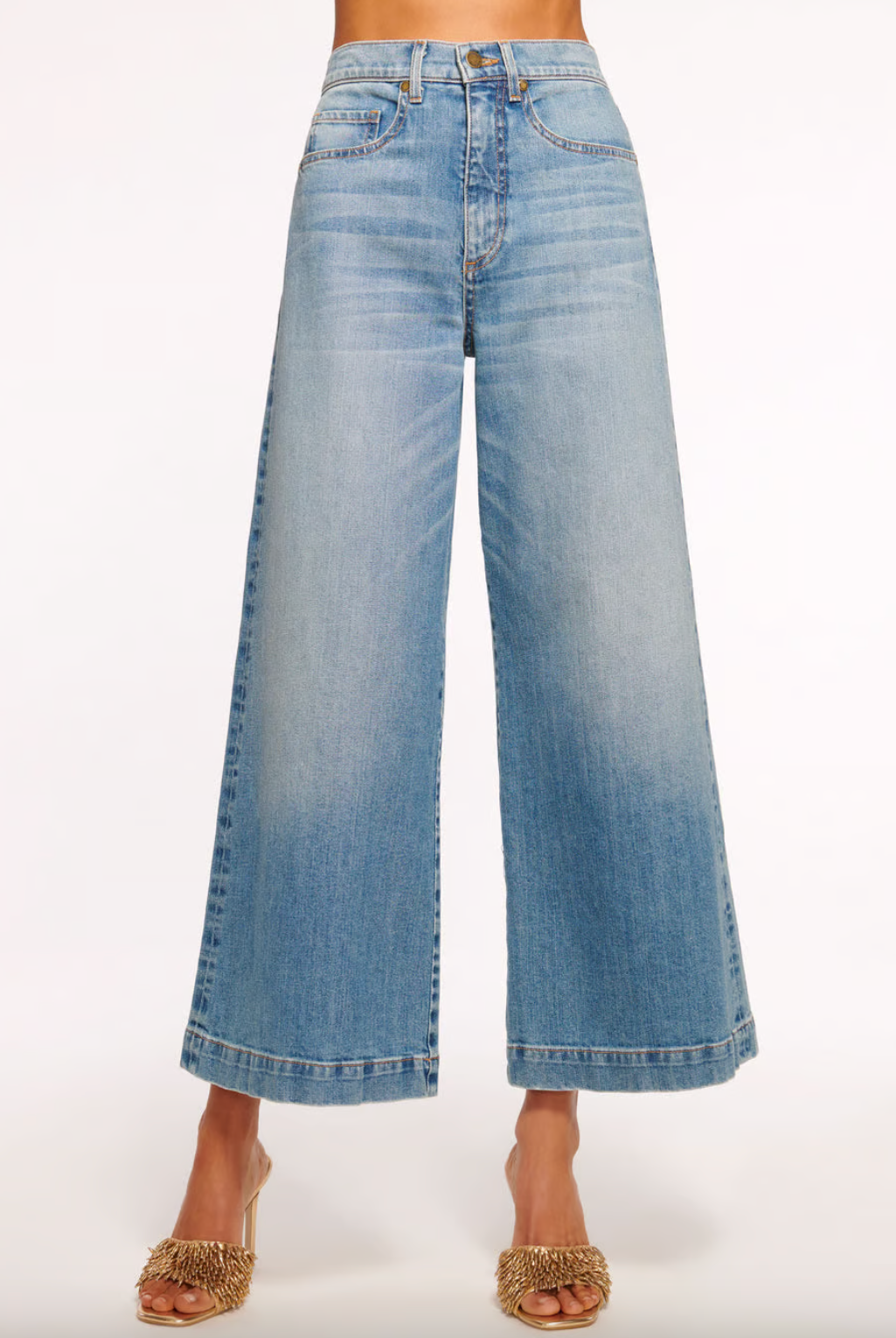 Cropped Tyra Jean - Light Wash by Ramy Brook — alternate view